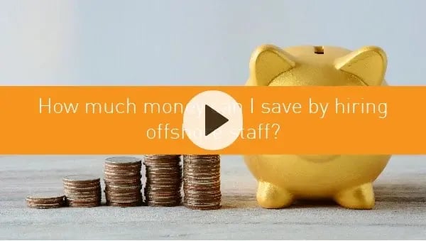 How much money can I save by hiring offshore staff?