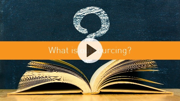 What is outsourcing?