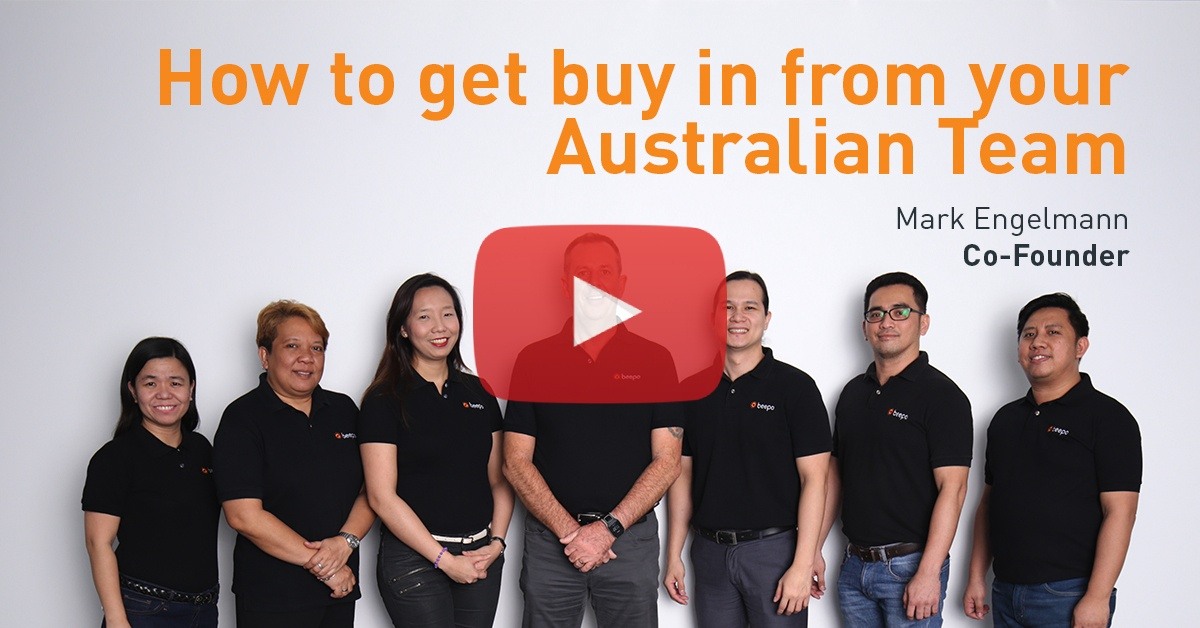 How To Get Buy In From Your Australian Team