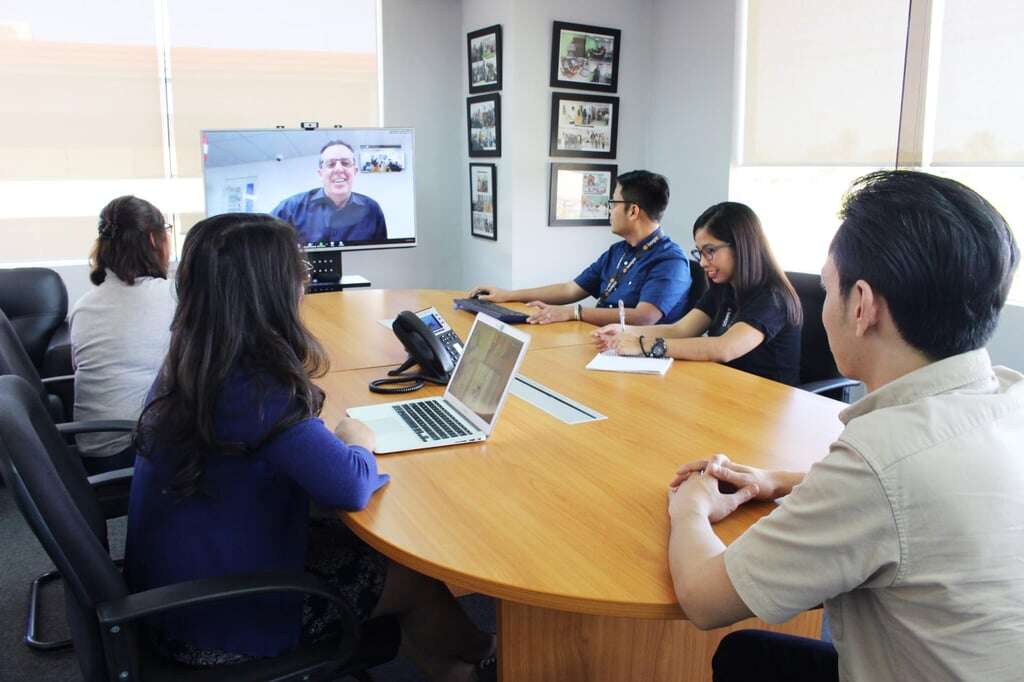 Create a professional video conferencing setup to meet with your real estate virtual assistant