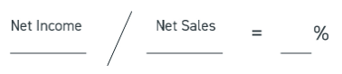 Net profit margin