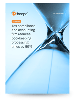 Tax compliance and accounting firm reduces bookkeeping processing times by 50%