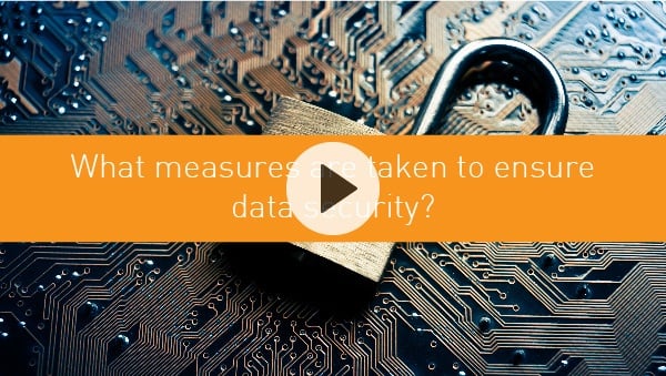 What measures are taken to ensure data security?