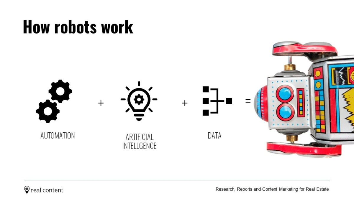 How robots work Real Estate offshoring 