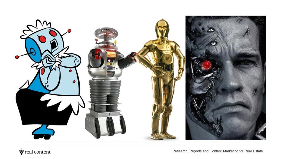 Robots through the ages, blog real estate outsourcing